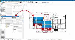 DWG/DXF rozhraní